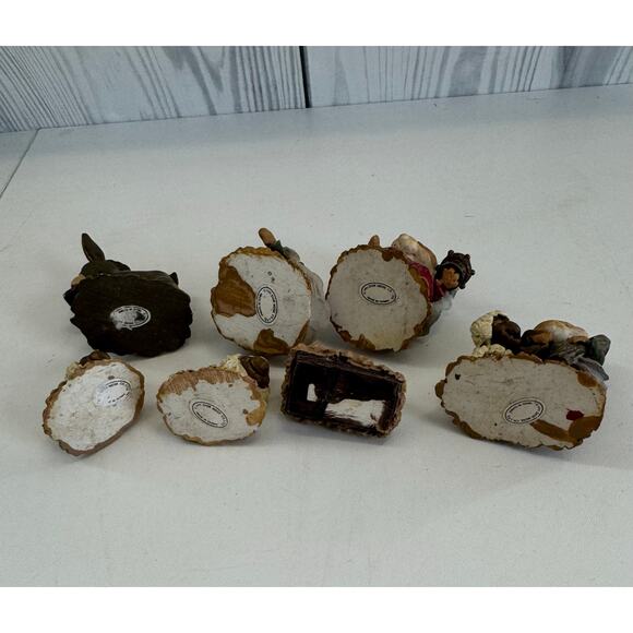 Vintage Dior Mdse. Co. 1991  Mouse Mini  Nativity 7 Piece Set - Picture 3 of 8